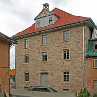 denkmalgerechte Sanierung Mühlengebäude Triglismühle, Siegelbach